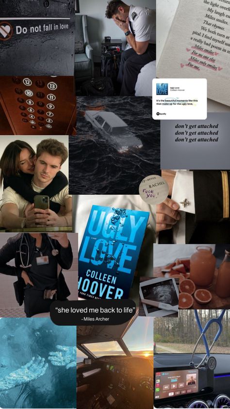 Ugly love Ugly Love Aesthetic, Dont Get Attached, Ugly Love Colleen Hoover, Book Reading Journal, Romance Series Books, Colleen Hoover Books, Ugly Love, Love Aesthetic, Romantic Books