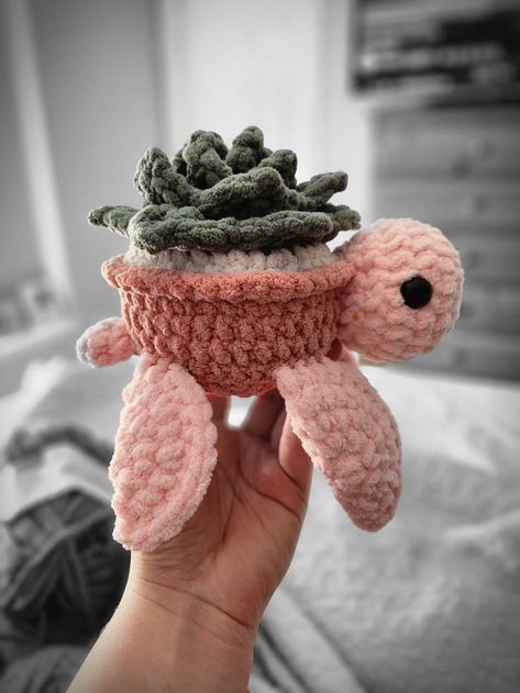 Stuffed Animal, Succulent, Crochet