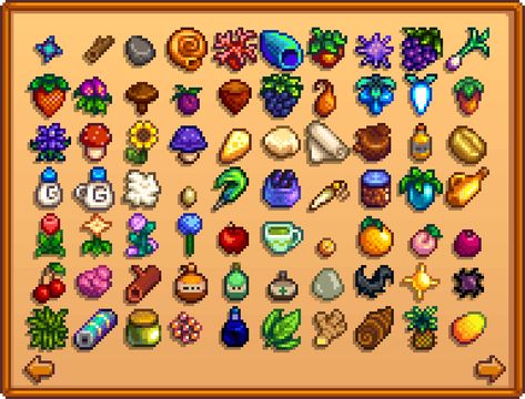 stardew valley pixel art icons Stardew Valley Plants, Stardew Valley Items Pixel Art, Stardew Pixel Art, Stardew Valley Items, Stardew Valley Pixel Art Grid, Stardew Valley Icons, Stardew Valley Pixel Art, Stardew Valley Tips, Valley Game