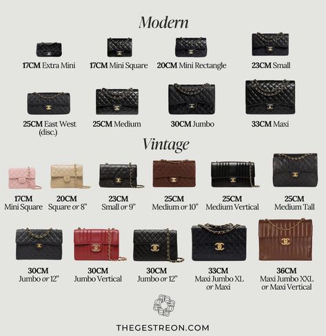 Chanel Flap Bag Sizes, Chanel Classic Flap Bag Sizes, Chanel Bag Types, Vintage Chanel Flap Bag, Chanel Handbags Classic, Chanel Maxi, Spa Luxury, Chanel Classic Flap Bag, Vintage Chanel Bag