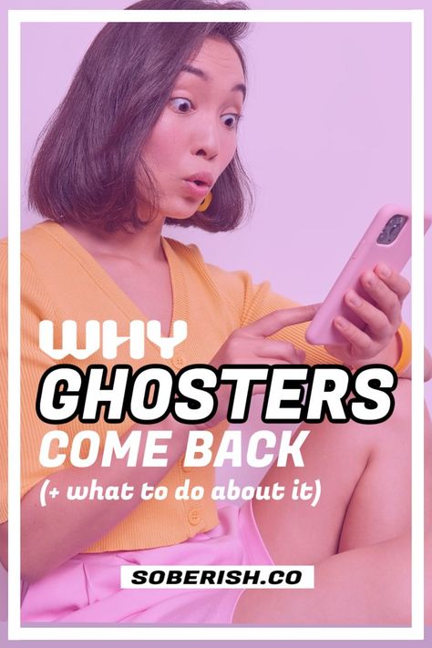 Why do ghosters always come back? Why do they seem to do it right as you're getting over them? We'll dive into the psychology of ghosters and how to handle love zombies who hit you with that "what's up" text. Quotes About Ghosting People, Shutting People Out, Personal Growth Quotes, French People, Getting Over, Relationship Psychology, Call Backs, Why Do People, Do It Right