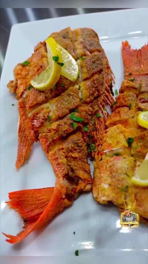 Delicious Red Snapper 🤤🖤 #ChefKendric #travelingchef #cooklikemydaddy | Chef Kendric | Chef Kendric · Original audio Red Snapper Recipe, Pescatarian Recipes Healthy, Red Snapper Recipes, Snapper Recipes, Snapper Fish Recipes, Amazing Food Platters, Southern Cooking Recipes, Catfish Recipes, Healthy Low Carb Dinners