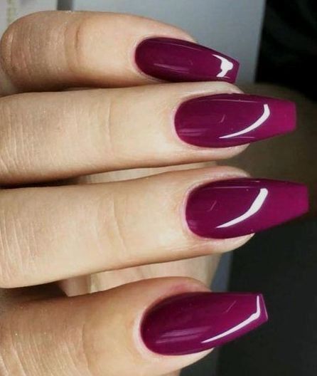 Nail Info, Nail Tricks, Magenta Nails, Nail Options, Fresh Nails, Classy Nail Art Ideas, Debut Ideas, Acrylic Ideas, Art Designs Ideas