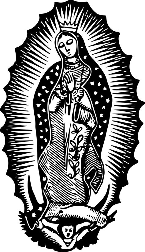 Dec. 12th Is The Day Of The Virgin Of Guadalupe – Here Are Teaching & Learning Resources | Larry Ferlazzo's Websites of the Day... Guadalupe Wallpaper, Mexican Milagros, Linocut Ideas, Icon Transparent, Lady Guadalupe, Virgin Of Guadalupe, Comic Characters, Our Lady Of Guadalupe, 12 December