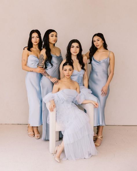 Park & Fifth on Instagram: “Living for @quaintrellebynadya's shoot with her bridesmaids in P&F. 📷: @_juliettenguyen” Park And Fifth Bridesmaid, Park And Fifth, Perfect Match, Dresses, On Instagram, Instagram