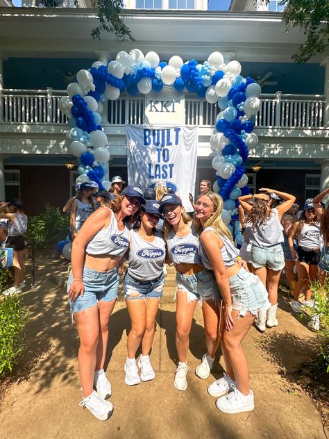 Kappa built to last pc 23 theme❤️‍🔥❤️‍🔥 Adults Party Theme, Recruitment Themes, Bid Day Themes, Sorority Big Little, Big Little Reveal, Sorority Life, Built To Last, Bid Day, Work Week