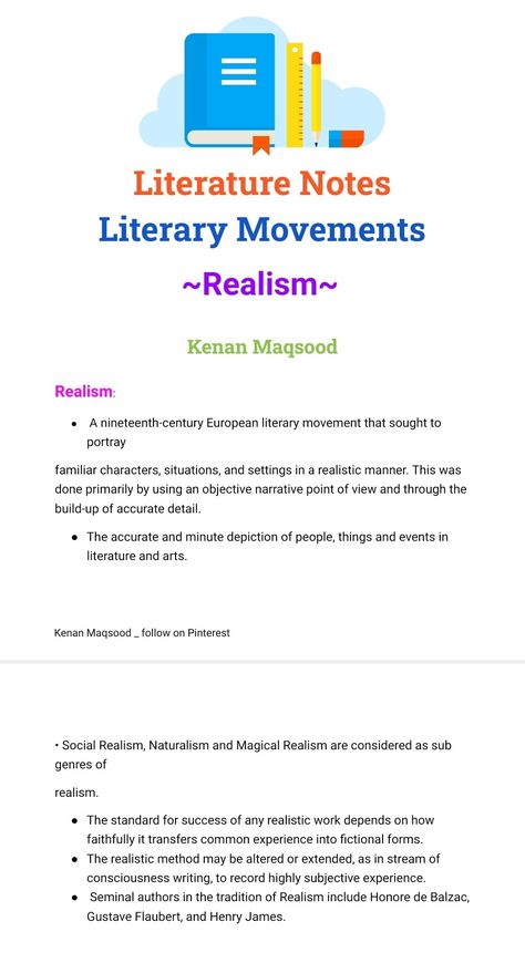 Literary movements _ school of thought in literature _ literature notes... Realism Literature, Net Exam Preparation, Literary Movements, Literature Notes, Literature Study Guides, English Literature Notes, Literature Study, Net Exam, Victorian Age