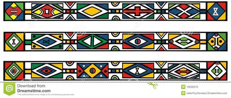 Set of traditional african ndebele patterns Ndebele Pattern, Ndebele Art, Esther Mahlangu, African Wedding Cakes, African Beadwork, African Designs, Africa Art, Pattern Tattoo, Border Pattern