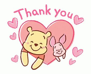 Thank You Thanks GIF - ThankYou Thanks ThankYouSoMuch - Discover & Share GIFs Thanks Gif, Winnie Poo, Winnie The Pooh Gif, Pooh And Piglet, Cartoon Clip, Cute Winnie The Pooh, Winnie The Pooh Quotes, Winnie The Pooh Friends, Disney Gif