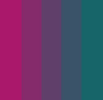 I want these colors in our bedroom make-over! Fuschia Wedding, Purple Bathrooms, Wedding Colors Purple, Purple Color Palettes, Jewel Tone Wedding, Living Room Decor Colors, Purple And Teal, Room Color Schemes, Paint Paint