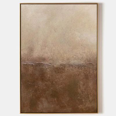 Browse our all-art collection for beautiful & unique handmade Modern abstract, minimalist art, beach&ocean paintings, Horse painting on canvas & more. Order now! Brown Texture Paint, Horse Painting On Canvas, Brown Artwork, Horse Canvas Painting, Brown Minimalist, Ocean Paintings, Art Deco Paintings, Grey Abstract Art, Elegant Artwork