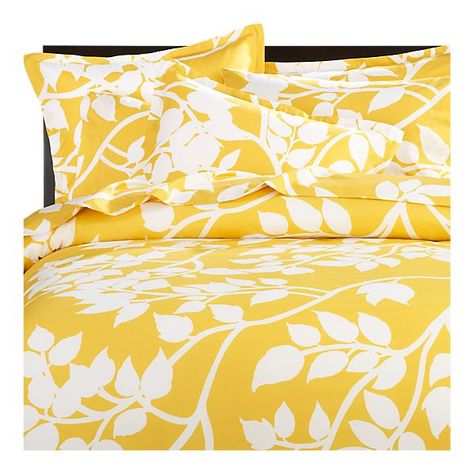 MadisonYlwBdgNSheetsS10 Marimekko Bedding, Yellow Comforter, Dinnerware Wedding, Yellow Bedding, Yellow Bedroom, Gray Bedroom, King Comforter, Twin Duvet, Wedding Registry