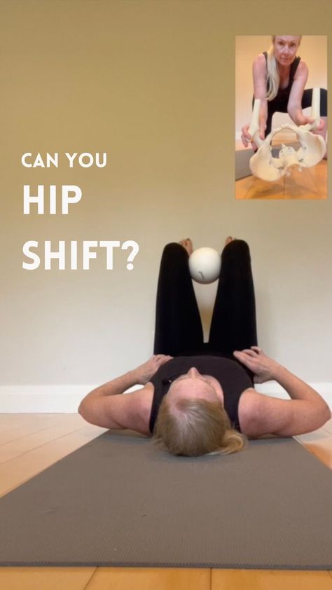 Can you hip shift? Hip shifting is one of the highest value movements in our body. It’s about the hip, being able to sit back in the socket, on its axis, as the pelvis swings around it. A hip shift is hip INTERNAL ROTATION. AFIR = Acetabular Femoral Internal Rotation ( more on that coming up) If you can’t do it, you will be compensating SOMEWHERE in your body, with every step you take. You need it for walking..hiking…running…crawling…even to squat. Here are some of my fav ways to test it, t Hip Hike Exercise, Hip Flexor Exercises, Hip Exercises, Back Stretches For Pain, Hip Stretches, Tight Hips, Every Step You Take, Hip Workout, Hip Flexor