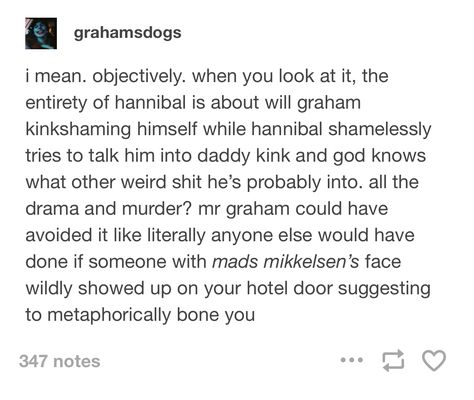 Hannibal Nails, Hannigram Tumblr, Hannibal And Will, Hannibal X Will, Will And Hannibal, Hannibal Headcanon, Funny Hannibal Pictures, Hannibal Tumblr Posts, Hannibal Text Posts