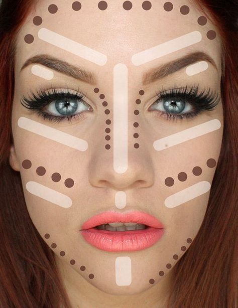 How to Use Makeup to Make Your Face Look Thinner Make Up Diy, Slim Face, Contour Tutorial, Eyeliner Designs, Drag Make-up, Makeup Tip, Makijaż Smokey Eye, Face Contouring, Contour Makeup