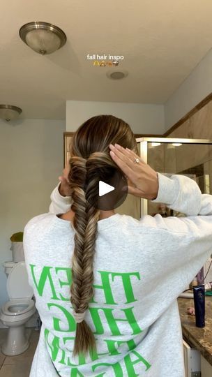 40K views · 5.5K reactions | Fishtail braids for fall>> 😚🤎 

.

.

.
#hair #hairtok #hairstyle #hairinspo #hairtutorial #hairideas #braid #fishtail #fall #fallhair #fallhairstyles #braidseason #schoolhairstyles #viralhairstyle #trendinghairstyle | Maddy Millard | glow.by.madz · Original audio Maddy Millard, Braids For Fall, Braid Fishtail, Fishtail Braids, Trending Hairstyles, Fish Tail Braid, Hairstyles For School, Fall Hair, Hair Tutorial