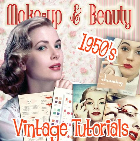 1950’s Makeup, 1950s Makeup Tutorial, 1950 Makeup, 1950s Hair And Makeup, 1950s Lipstick, 1950's Makeup, 1950s Hair, 1950s Makeup, Rockabilly Makeup