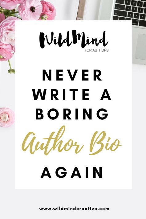 Never Write a Boring Author Bio again - Write a succinct, captivating author bio in no time. Personality Writing, Writer Resources, Book Thoughts, Writing A Bio, Introduction Paragraph, Writing Room, Informative Essay, Author Platform, Author Branding