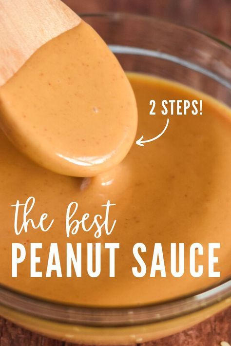 Best Peanut Sauce, Spring Roll Sauce, Easy Peanut Sauce, Easy Dipping Sauce, Peanut Dipping Sauce, Healthy Asian Recipes, Peanut Sauce Recipe, Thai Peanut Sauce, Asian Recipe