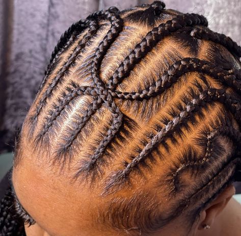 Fulani Braids On Men, Fulani Braids Hairstyles Men, Fulani Braids Men, Cornrow Hairstyle, Hair Braid Patterns, Cornrows Natural Hair, Boy Braids Hairstyles, Short Box Braids Hairstyles, Big Box Braids Hairstyles