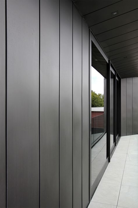 Gallery - Lucerne / Daniel Marshall Architects - 3 Exterior Wall Panels, Exterior Wall Cladding, External Cladding, Shade House, House Cladding, Casa Exterior, Timber Cladding, Exterior Cladding, Lucerne