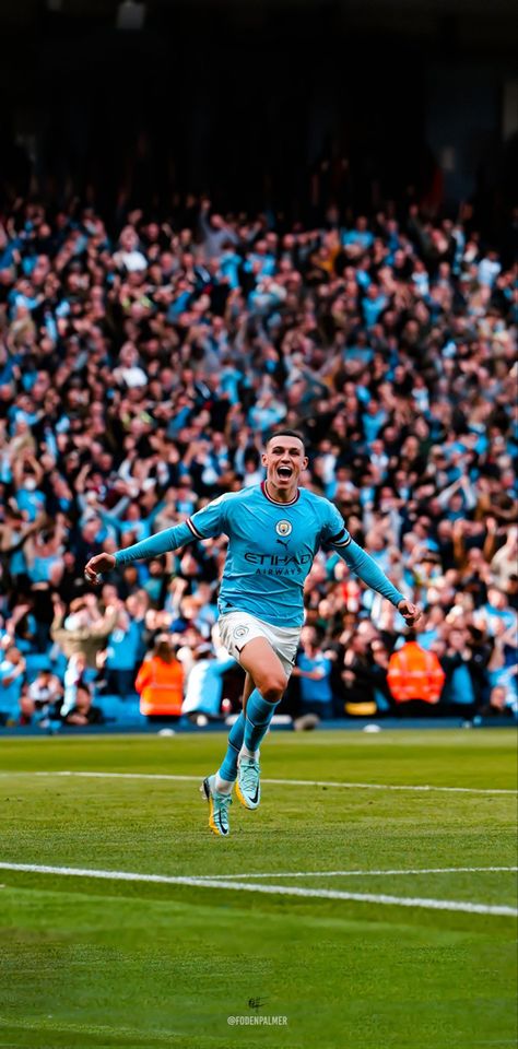 Manchester City // 4K wallpaper // Phil Foden Man City Wallpaper, Football 4k, Athletic Wallpaper, Man City Team, Manchester City Wallpaper, Romeo Beckham, Sports Players, Phil Foden, Dancer Poses