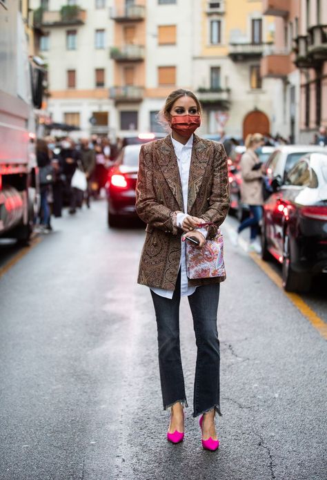 Olivia Palermo con vaqueros anchos Olivia Palermo Street Style, Olivia Palermo Outfit, Tan Outfit, Estilo Olivia Palermo, Olivia Palermo Lookbook, Olivia Palermo Style, Milan Fashion Weeks, Outfit Inspiration Fall, Olivia Palermo