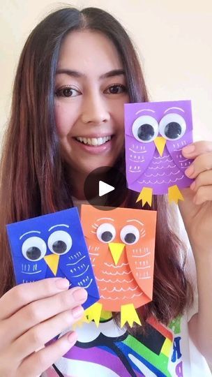 Owl Kids Crafts, Owl Crafts For Toddlers, Owls For Kids, Owl Crafts For Kids, August Crafts, Autumn Craft, Owl Kids, Owl Crafts, Diy Crafts For Kids Easy