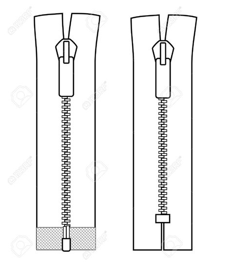 Zipper Flat Sketch, Zipper Technical Drawing, Zipper Drawing, Challenge Instagram, Flat Drawings, Flat Pattern, Mouth Drawing, Flat Sketches, Dress Sketches