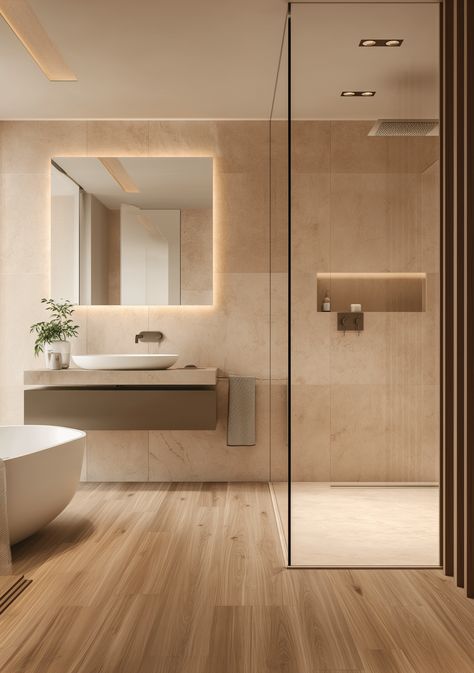 21 Stunning Japandi Style Bathroom designs for a Zen-Like Retreat Modern Japanese Bathroom, Japandi Style Bathroom, Bathroom Scandinavian Style, Scandinavian Bathroom Design Ideas, Zen Style Interior, Japandi Bathroom Design, Modern Zen Bathroom, Scandinavian Bathroom Design, Zen Bathroom Design