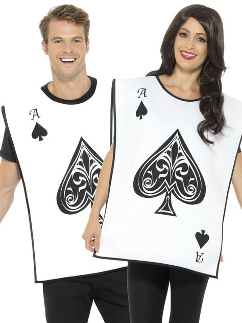 Ace of Spade Costume Mens Ladies Wonderland Fancy Dress Playing Card Adults | eBay Spade Costume, A Playing Card, Baby Fancy Dress, Jester Costume, Mens Fancy Dress, Wonderland Costumes, Fancy Dress Outfits, Halloween Fancy Dress, Ace Of Spades