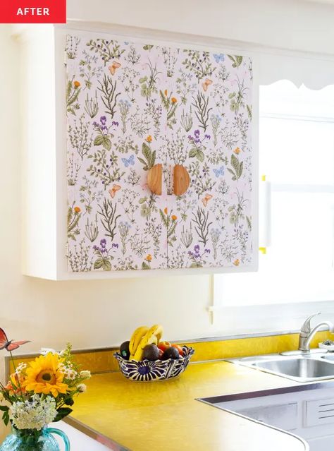 Removable Wallpaper Cabinets, Decals For Kitchen Cabinets, Kitchen Cabinet Wallpaper Ideas, Removable Cabinet Covering, Temporary Cabinet Cover, Kitchen Cabinet Stickers Vinyl Decals, Cabinets With Wallpaper Doors, Peel And Stick Wallpaper Kitchen Cupboards, Removable Wallpaper On Cabinets