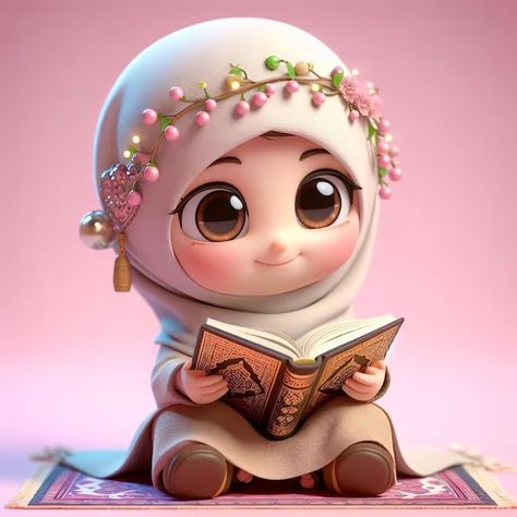 Pro_space | Freepik Cute Hijab Cartoon Wallpaper, Quran Reading, Bird Doodle, Best Nature Images, Cake Drawing, Cartoon Theme, Anime Muslim, Islamic Cartoon, Hijab Cartoon