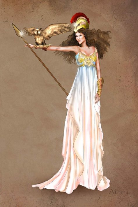 Athena Goddess Costume, Poseidon Costume, Athena Costume, Greek God Costume, Bearded Lady, Goddess Costume, Athena Goddess, Fashion Templates, Roman Fashion