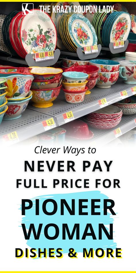 10 Ways to Never Pay Full Price for Pioneer Woman Dishes Pioneer Woman Kitchenware, Pioneer Woman Recipes Dinner, Pioneer Woman Walmart, Pioneer Woman Cookware, Pioneer Woman Kitchen Design, Hobby Lobby Sales, Pioneer Woman Dishes, Pioneer Woman Kitchen Decor, Do The Thing