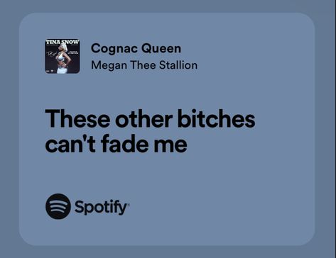 Megan Thee Stallion Lyrics, Cognac Queen, Artist Wall, Megan Thee Stallion, Uncharted, Cognac, Queen, Collage, Quotes