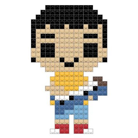 Eugene Bob And Linda Belcher, Bob And Linda, Gene Belcher, Linda Belcher, The Middle Child, Pony Bead Patterns, Perler Crafts, Bob's Burgers, Bead Charms Diy