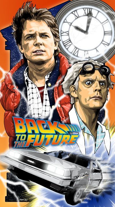 Back To The Future Movie, Ball Painting, The Future Movie, Future Poster, Movie Artwork, Future Wallpaper, Best Movie Posters, Alternative Movie Posters, Movie Poster Art