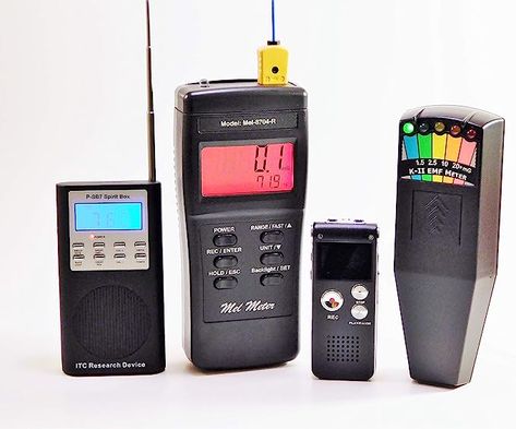 Ghost Equipment, Ghost Hunting Tools, Ghost Box, Ghost Hunting Equipment, Hunting Supplies, Next To Normal, Voice Recorders, Paranormal Investigation, Ghost Hunters