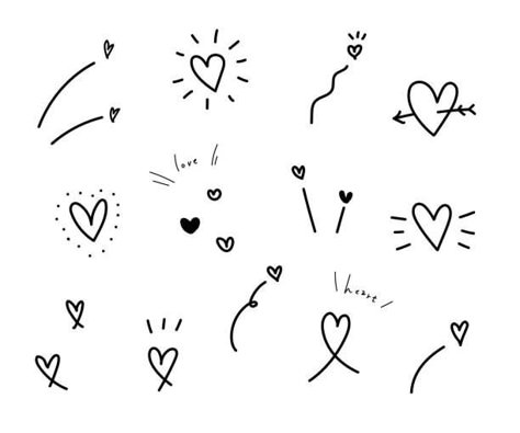 Filler Doodles Backgrounds, Scrapbook Doodles Ideas Hand Drawn, Doodles Around Photos, Cute Patterns To Draw, Cute Doodle Icons, Doodles On Photos, Filler Doodles, Background Doodles, Doodles Heart