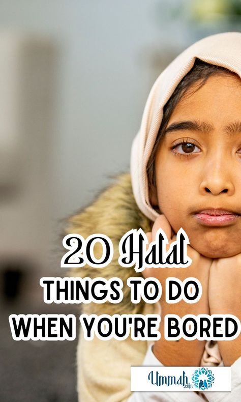 What to Do When Bored? 20 Halal and Fun Ideas to Beat Boredom - Ummah.com What To Do When Bored At Home, Wholesome Activities, Eid Activities, Tattoo Health, Bored Kids, Social Life Hacks, Bored At Home, Ramadan Activities, What To Do When Bored