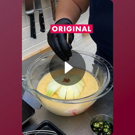 Cornbread Blooming Onion 🌽😍 Chefs Club, Blooming Onion, Chefclub Tv, Consumer Health, Football Season, Cornbread, Snapchat, The Creator, Football