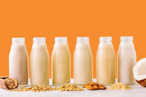 Health Benefits Of Almonds, Best Vegan Protein, Healthy Milk, Hemp Milk, Organic Milk, Milk Alternatives, Natural Drinks, Rice Milk, Fatty Fish