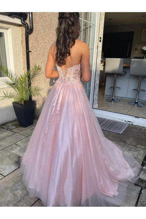 Md Dresses, Fancy Prom Dresses, Short Strapless Prom Dresses, Pink Formal Gown, Graduation 2025, Prom Dress Pink, Lace Long Prom Dress, Champagne Prom Dress, Prom Dresses Long Pink