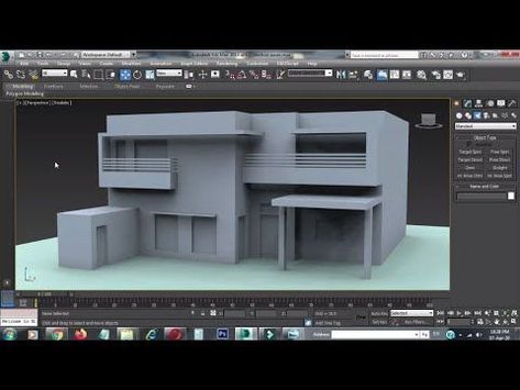 Basic 3d Modeling in 3ds Max Basic 3dx Max Design, 3d Modeling Architecture, Architecture 3d Modeling, 3ds Max Architecture, 3ds Max Exterior, 3d Max Architecture, 3dsmax Tutorial, 3dmax Architecture, 3dmax Design