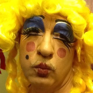 Panto Dame makeup for the local village pantomime. What a guy ! Pantomime Makeup, Panto Dame, Makeup Collage, Drag Make-up, British Traditions, English Village, Pantomime, Stage Makeup, Funny Picture