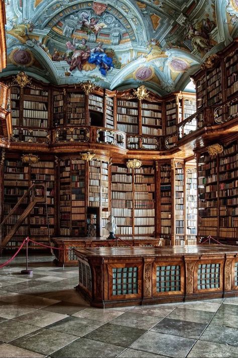 23 of the most incredible libraries around the world - Vogue Australia Pleasing Photos, St Florian, Lots Of Books, Peisaj Urban, Dream Library, Secret Room, Beautiful Library, Old Library, Library Aesthetic