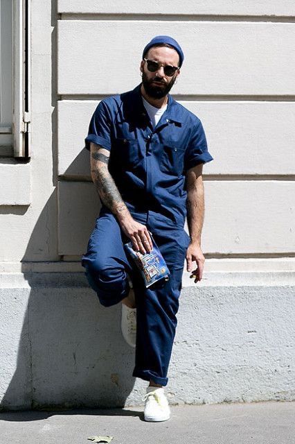 Dickies Coveralls Outfit, Jumpsuit Outfit Men, Coveralls Outfit, Coverall Outfit, Dickies Coveralls, Coveralls Mens, Badass Style, Jumpsuit Men, Boiler Suit