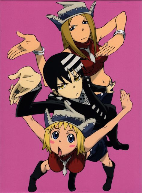 Patty And Liz, Liz And Patty, Soul Eater Kid, Soul Eater Manga, Anime Soul, Sound Mind, Fire Force, Soul Eater, Anime Character Drawing