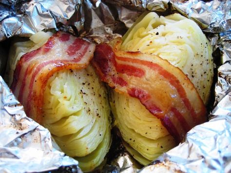 Grilled Cabbage Recipes, Season Salt, Grilled Cabbage, Think Food, Cabbage Recipes, Side Recipes, Veggie Dishes, Vegetable Dishes, Grilling Recipes